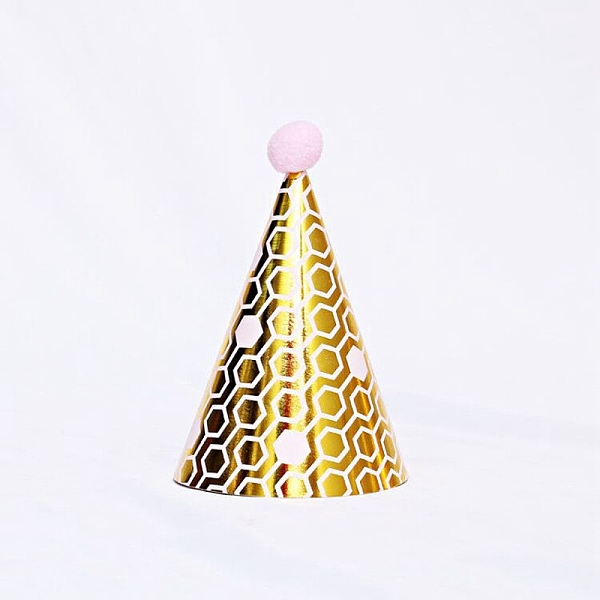 PandaHall Paper Party Hats, with Pompon and Polyester, with Pvc Rope, Birthday Gifts, for Girl Birthday Party Supplies, Hexagon Pattern..., Black
PandaHall Paper Party Hats, with Pompon and Polyester, with Pvc Rope, Birthday Gifts, for Girl Birthday Party Supplies, Hexagon Pattern..., Black