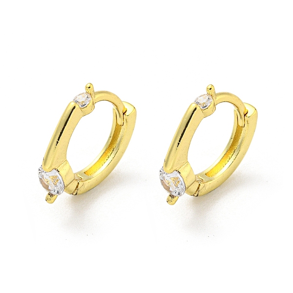 PandaHall Brass Micro Pave Cubic Zirconia Hoop Earring, Real 18K Gold Plated, Ring, 15x4.5mm Brass Ring
PandaHall Brass Micro Pave Cubic Zirconia Hoop Earring, Real 18K Gold Plated, Ring, 15x4.5mm Brass Ring