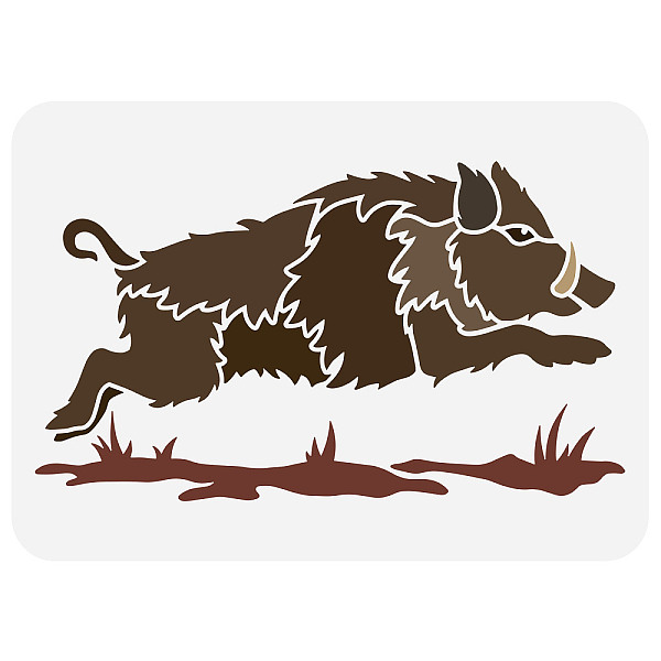 PandaHall Plastic Drawing Painting Stencils Templates, for Painting on Scrapbook Fabric Tiles Floor Furniture Wood, Rectangle, Pig Pattern...
PandaHall Plastic Drawing Painting Stencils Templates, for Painting on Scrapbook Fabric Tiles Floor Furniture Wood, Rectangle, Pig Pattern...