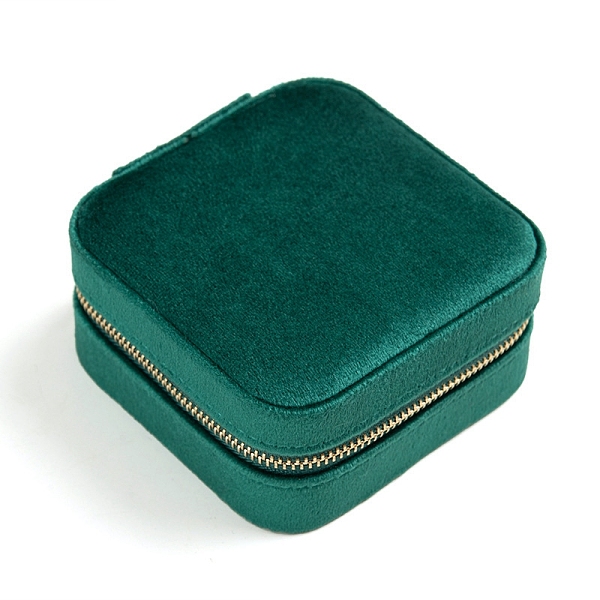 PandaHall Square Velet Zipper Jewelry Set Boxes, Travel Portable Mirror Jewelry Case, for Necklace Ring Earring Pendant Storage Case, Sea...
PandaHall Square Velet Zipper Jewelry Set Boxes, Travel Portable Mirror Jewelry Case, for Necklace Ring Earring Pendant Storage Case, Sea...