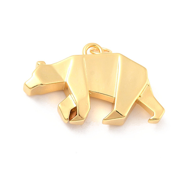 PandaHall Rack Plating Brass Pendants, Long-Lasting Plated, Cadmium Free & Nickel Free & Lead Free, Bear, Real 18K Gold Plated, 19x31x5.5mm...
PandaHall Rack Plating Brass Pendants, Long-Lasting Plated, Cadmium Free & Nickel Free & Lead Free, Bear, Real 18K Gold Plated, 19x31x5.5mm...