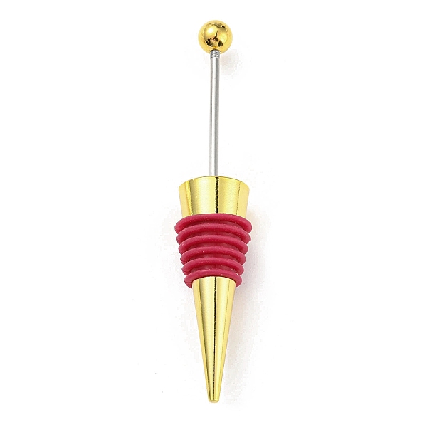 PandaHall DIY Beadable Alloy Red Wine Stopper, Silicone Bottle Stopper, Cone, Cerise, 114.5x21.5mm Alloy Cone Red
PandaHall DIY Beadable Alloy Red Wine Stopper, Silicone Bottle Stopper, Cone, Cerise, 114.5x21.5mm Alloy Cone Red