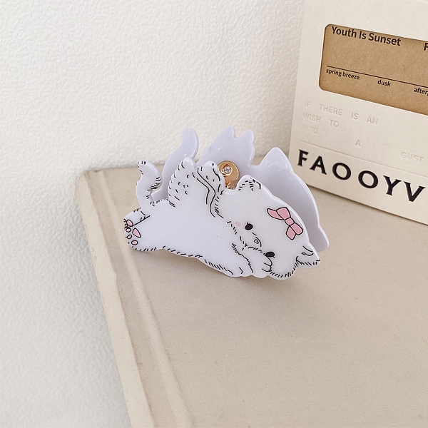 PandaHall Cellulose Acetate Claw Hair Clips, Cat Shape, White, 83x55mm Cellulose Acetate Cat Shape White
PandaHall Cellulose Acetate Claw Hair Clips, Cat Shape, White, 83x55mm Cellulose Acetate Cat Shape White