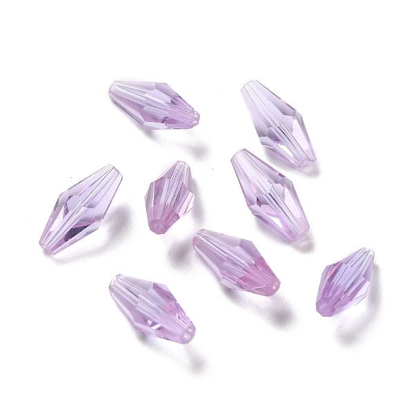 PandaHall Transparent Glass Beads, Faceted, Bicone, Plum, 12x6mm, Hole: 1mm Glass Bicone Purple
PandaHall Transparent Glass Beads, Faceted, Bicone, Plum, 12x6mm, Hole: 1mm Glass Bicone Purple