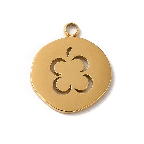 PandaHall 304 Stainless Steel Pendants, Flat Round with Flower Pattern Charm, Real 14K Gold Plated, 15x13x1mm, Hole: 1.6mm 304 Stainless...
PandaHall 304 Stainless Steel Pendants, Flat Round with Flower Pattern Charm, Real 14K Gold Plated, 15x13x1mm, Hole: 1.6mm 304 Stainless...
