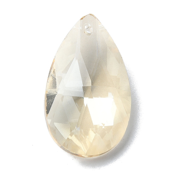 PandaHall Faceted Glass Pendants, Teardrop, Faceted, Light Goldenrod Yellow, 38x22x12mm, Hole: 2mm Glass Teardrop
PandaHall Faceted Glass Pendants, Teardrop, Faceted, Light Goldenrod Yellow, 38x22x12mm, Hole: 2mm Glass Teardrop