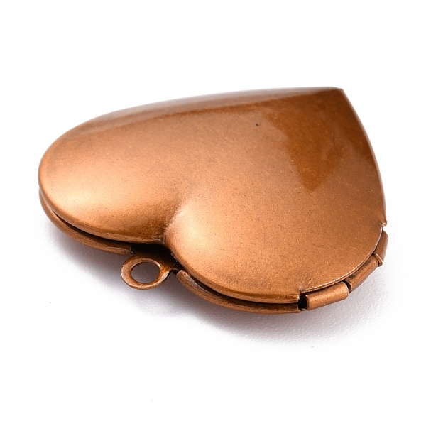 PandaHall 304 Stainless Steel Locket Pendants, Photo Frame Pendants for Necklaces, Heart, Red Copper, 29x28.5x7mm, Hole: 2.1mm 304 Stainless...
PandaHall 304 Stainless Steel Locket Pendants, Photo Frame Pendants for Necklaces, Heart, Red Copper, 29x28.5x7mm, Hole: 2.1mm 304 Stainless...