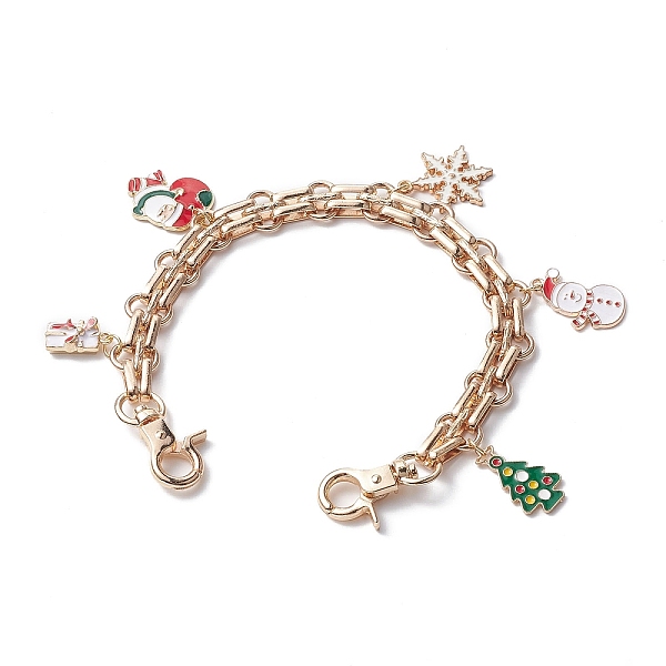 PandaHall Iron Purse Extension Chains, with Christmas Theme Alloy Enamel Charm, Swivel Clasps, for Bag Straps Replacement Accessories...
PandaHall Iron Purse Extension Chains, with Christmas Theme Alloy Enamel Charm, Swivel Clasps, for Bag Straps Replacement Accessories...