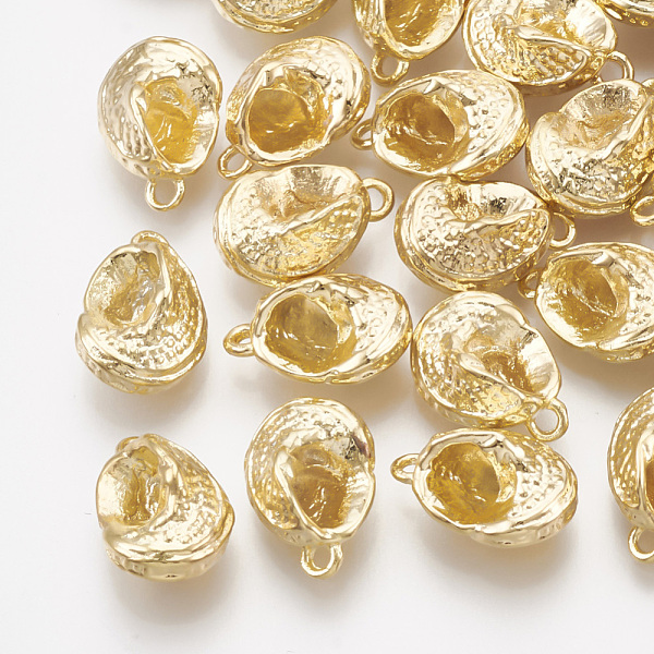 PandaHall Brass Charms, Shell, Real 18K Gold Plated, 11.5x8x5mm, Hole: 1.2mm Brass Shell Shape
PandaHall Brass Charms, Shell, Real 18K Gold Plated, 11.5x8x5mm, Hole: 1.2mm Brass Shell Shape