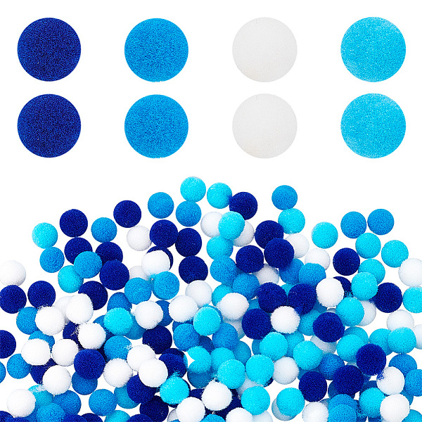 PandaHall PH 2000 Pieces Pompom Balls, 10mm Crafts Balls Blue Pom Poms Balls Small Fluffy Pom Poms for DIY Summer Seaside Crafts Christmas..., Multicolor
PandaHall PH 2000 Pieces Pompom Balls, 10mm Crafts Balls Blue Pom Poms Balls Small Fluffy Pom Poms for DIY Summer Seaside Crafts Christmas..., Multicolor