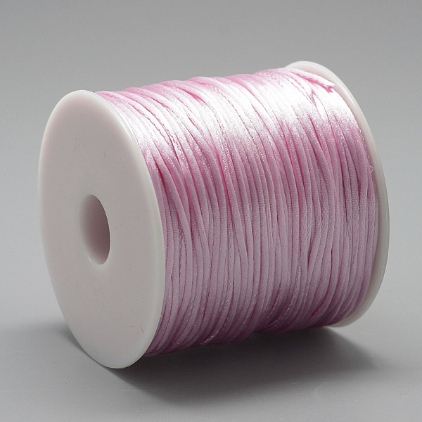 PandaHall Nylon Thread, Pearl Pink, 2.5mm, about 32.81 Yards(30m)/Roll Nylon Pink
PandaHall Nylon Thread, Pearl Pink, 2.5mm, about 32.81 Yards(30m)/Roll Nylon Pink