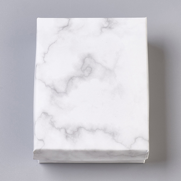 PandaHall Paper Cardboard Jewelry Boxes, Rectangle, with Black Sponge inside, White, 9.1x7.1x2.8cm, Inner Size: 8.5x6.4cm Paper Rectangle...
PandaHall Paper Cardboard Jewelry Boxes, Rectangle, with Black Sponge inside, White, 9.1x7.1x2.8cm, Inner Size: 8.5x6.4cm Paper Rectangle...