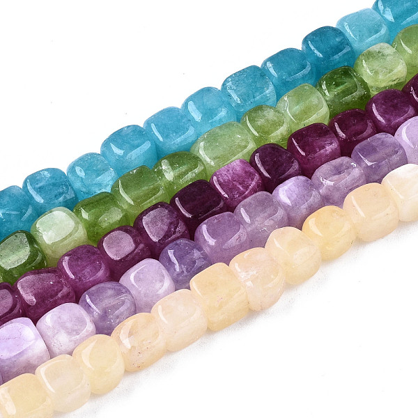 PandaHall Natural Dolomite Beads Strands, Dyed, Cube, Mixed Color, 7~8x7~8x7~8mm, Hole: 1.2mm, about 50~52pcs/strand, 14.76 inch~15.35 inch..., Multicolor
PandaHall Natural Dolomite Beads Strands, Dyed, Cube, Mixed Color, 7~8x7~8x7~8mm, Hole: 1.2mm, about 50~52pcs/strand, 14.76 inch~15.35 inch..., Multicolor