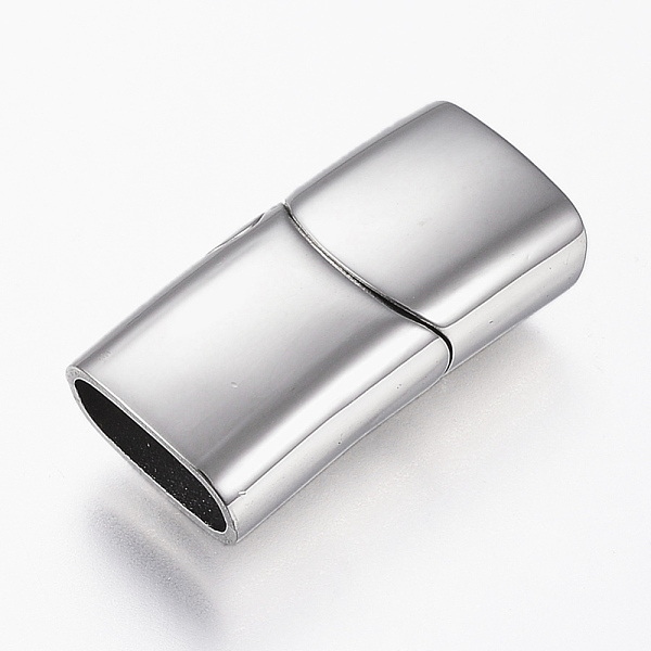 PandaHall 304 Stainless Steel Magnetic Clasps with Glue-in Ends, Rectangle, Stainless Steel Color, 24.5x12x7mm, Hole: 5.5x10mm 304 Stainless...
PandaHall 304 Stainless Steel Magnetic Clasps with Glue-in Ends, Rectangle, Stainless Steel Color, 24.5x12x7mm, Hole: 5.5x10mm 304 Stainless...