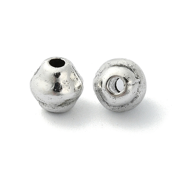 PandaHall Tibetan Style Alloy Beads, Bicone, Antique Silver, 6x6mm, Hole: 1.6mm, about 746pcs/500g Alloy Bicone
PandaHall Tibetan Style Alloy Beads, Bicone, Antique Silver, 6x6mm, Hole: 1.6mm, about 746pcs/500g Alloy Bicone