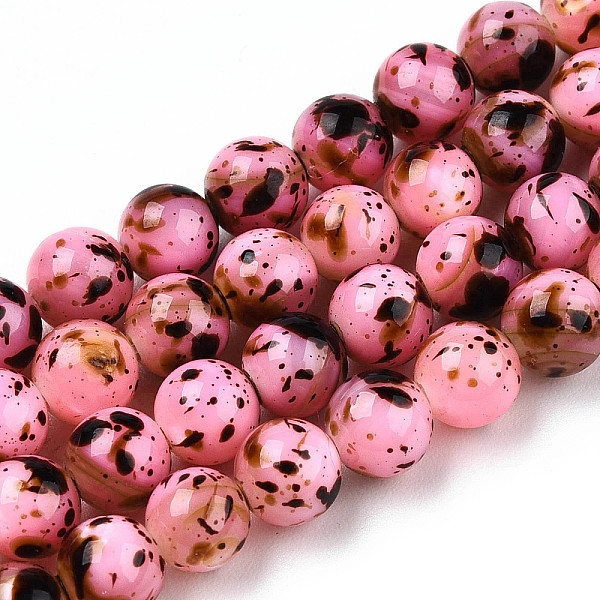 PandaHall Drawbench Style Dyed Natural Freshwater Shell Beads Strands, AB Color Plated, Dyed, Round, Hot Pink, 5mm, Hole: 0.6mm, about...
PandaHall Drawbench Style Dyed Natural Freshwater Shell Beads Strands, AB Color Plated, Dyed, Round, Hot Pink, 5mm, Hole: 0.6mm, about...