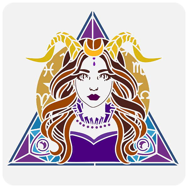 PandaHall PET Hollow Out Drawing Painting Stencils, for DIY Scrapbook, Photo Album, Witch Pattern, 30x30cm Plastic Witch
PandaHall PET Hollow Out Drawing Painting Stencils, for DIY Scrapbook, Photo Album, Witch Pattern, 30x30cm Plastic Witch