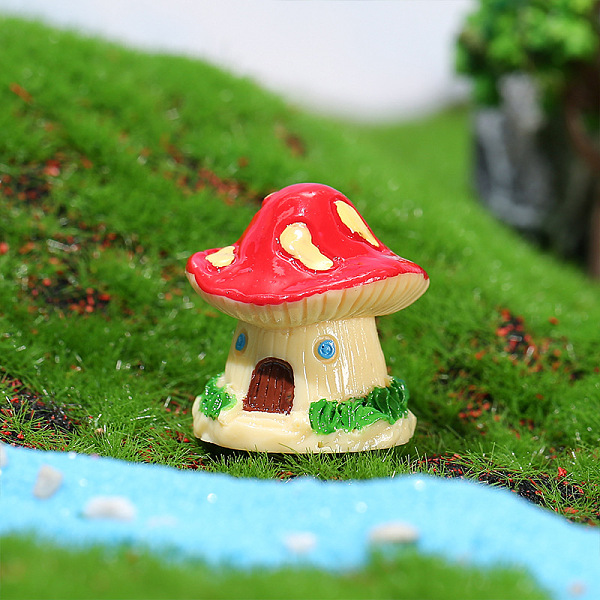 PandaHall Resin Miniature Mini Mushroom House, Home Micro Landscape Decorations, for Fairy Garden Dollhouse Accessories Pretending Prop...
PandaHall Resin Miniature Mini Mushroom House, Home Micro Landscape Decorations, for Fairy Garden Dollhouse Accessories Pretending Prop...
