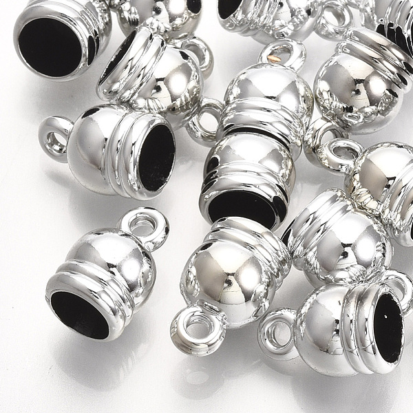 PandaHall UV Plating ABS Plastic Cord Ends, End Caps, Platinum, 12.5x8mm, Hole: 1.8mm, Inner Diameter: 6mm Plastic
PandaHall UV Plating ABS Plastic Cord Ends, End Caps, Platinum, 12.5x8mm, Hole: 1.8mm, Inner Diameter: 6mm Plastic