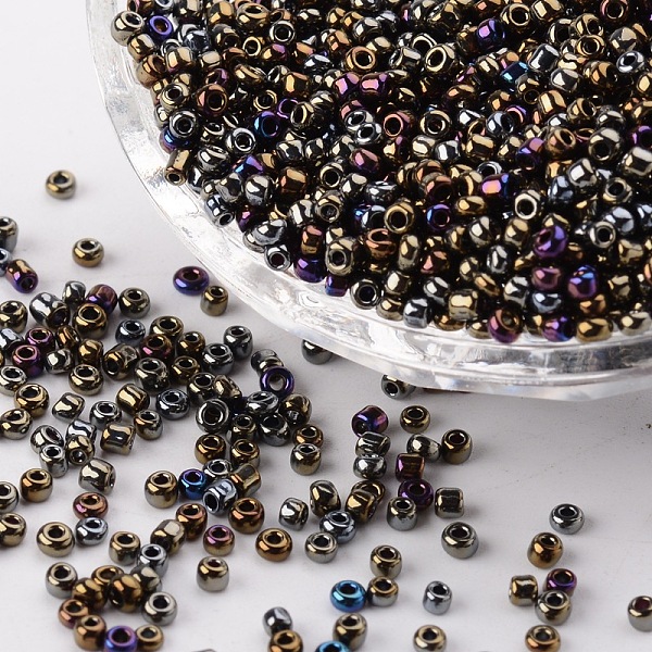 PandaHall 12/0 Glass Seed Beads, Iris Round, Olive Drab, 2mm, about 30000pcs/pound Glass Green
PandaHall 12/0 Glass Seed Beads, Iris Round, Olive Drab, 2mm, about 30000pcs/pound Glass Green