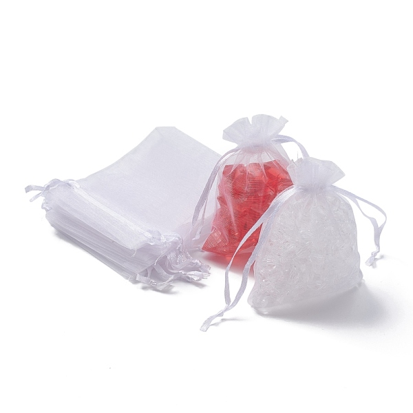 PandaHall Organza Bags, High Dense, Rectangle, White, 9x7cm Organza Rectangle White
PandaHall Organza Bags, High Dense, Rectangle, White, 9x7cm Organza Rectangle White
