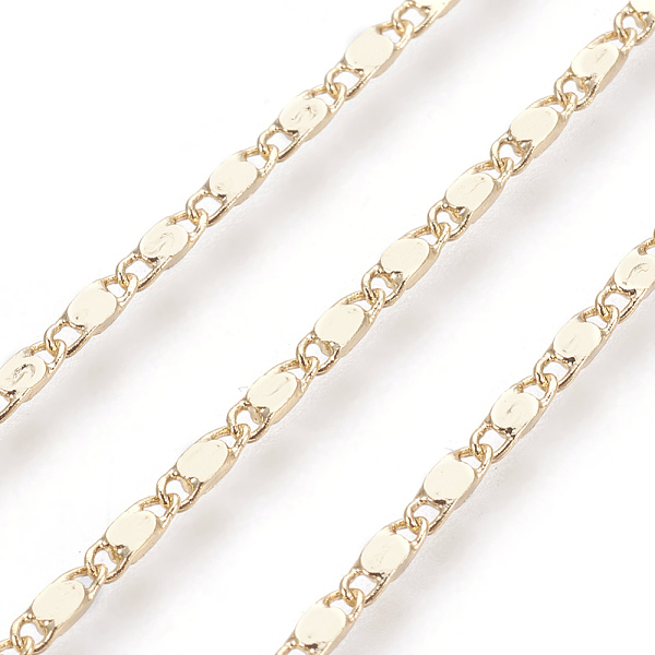 PandaHall Brass Mariner Link Chains, Long-Lasting Plated, Soldered, Light Gold, 6.5x2.5x0.7mm Brass
PandaHall Brass Mariner Link Chains, Long-Lasting Plated, Soldered, Light Gold, 6.5x2.5x0.7mm Brass