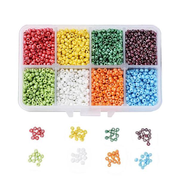 PandaHall 1 Box 8/0 Glass Seed Beads Round Loose Spacer Beads, Mixed Color, 3mm, Hole: 1mm, about 4200pcs/box Glass Multicolor
PandaHall 1 Box 8/0 Glass Seed Beads Round Loose Spacer Beads, Mixed Color, 3mm, Hole: 1mm, about 4200pcs/box Glass Multicolor