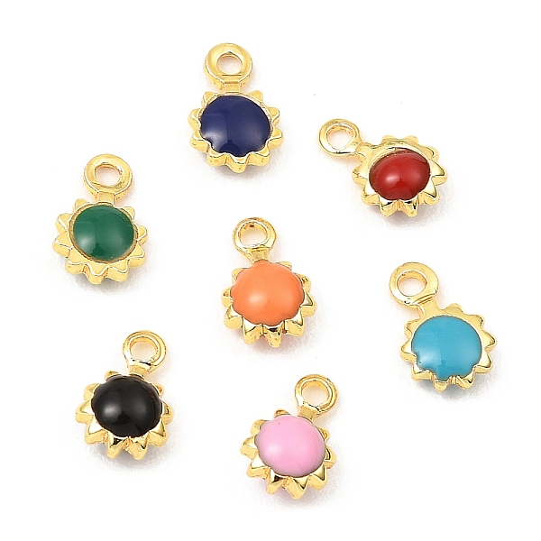PandaHall Brass Enamel Charms, Real 18K Gold Plated, Long-Lasting Plated, Lead Free & Cadmium Free, Sun Charm, Mixed Color, 7x4x2mm, Hole..., Multicolor
PandaHall Brass Enamel Charms, Real 18K Gold Plated, Long-Lasting Plated, Lead Free & Cadmium Free, Sun Charm, Mixed Color, 7x4x2mm, Hole..., Multicolor