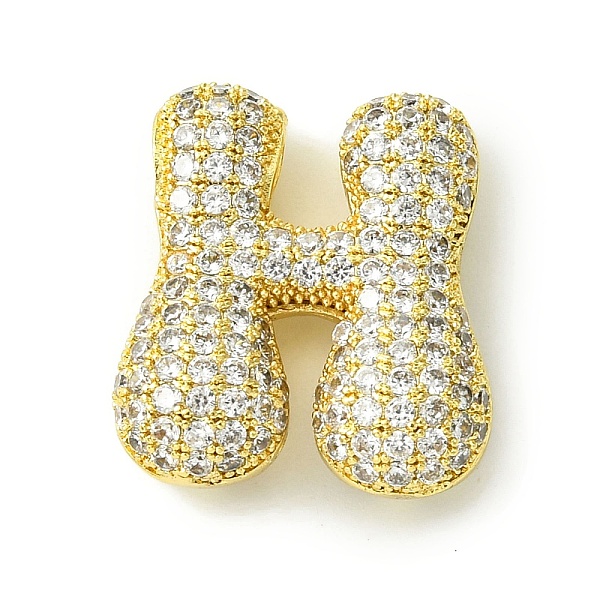 PandaHall Rack Plating Brass Cubic Zirconia Pendants, Cadmium Free & Lead Free, Long-Lasting Plated, Alphabet, Letter H, 21.5x19.5x8mm, Hole..., Clear
PandaHall Rack Plating Brass Cubic Zirconia Pendants, Cadmium Free & Lead Free, Long-Lasting Plated, Alphabet, Letter H, 21.5x19.5x8mm, Hole..., Clear