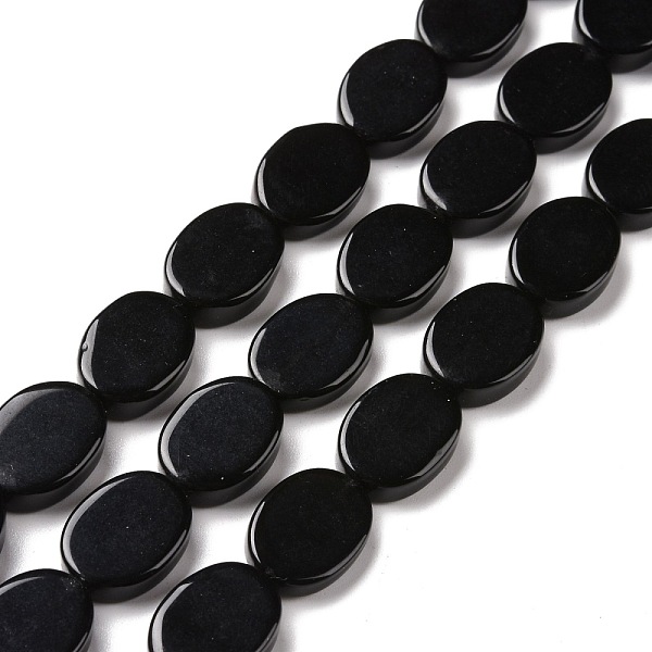 PandaHall Natural Obsidian Beads Strands, Oval, 16x12x4.5mm, Hole: 1mm, about 25pcs/strand, 15.94 inch(40.5cm) Obsidian Oval
PandaHall Natural Obsidian Beads Strands, Oval, 16x12x4.5mm, Hole: 1mm, about 25pcs/strand, 15.94 inch(40.5cm) Obsidian Oval