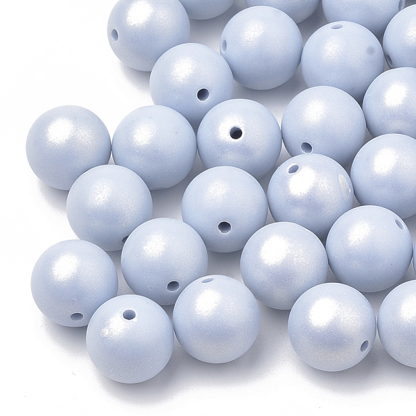 PandaHall Spray Painted Style Acrylic Beads, Rubberized, Round, Light Steel Blue, 8mm, Hole: 1mm, about 1800pcs/500g Acrylic Round Blue
PandaHall Spray Painted Style Acrylic Beads, Rubberized, Round, Light Steel Blue, 8mm, Hole: 1mm, about 1800pcs/500g Acrylic Round Blue