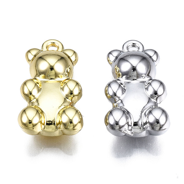 PandaHall Alloy Pendants, Cadmium Free & Nickel Free & Lead Free, Bear, Mixed Color, 17.5x9.5x5mm, Hole: 1.2mm Alloy Bear
PandaHall Alloy Pendants, Cadmium Free & Nickel Free & Lead Free, Bear, Mixed Color, 17.5x9.5x5mm, Hole: 1.2mm Alloy Bear