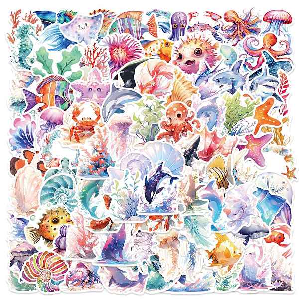 PandaHall Sea Animal PVC Self Adhesive Stickers, Waterproof Decals, for Suitcase, Skateboard, Refrigerator, Helmet, Mobile Phone Shell...
PandaHall Sea Animal PVC Self Adhesive Stickers, Waterproof Decals, for Suitcase, Skateboard, Refrigerator, Helmet, Mobile Phone Shell...