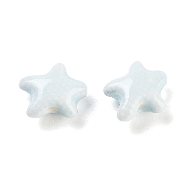 PandaHall Handmade Porcelain Beads, Famille Rose Style, Starfish, 11.5x10x5.5mm, Hole: 1.8mm, 2PCs/ set Porcelain Starfish
PandaHall Handmade Porcelain Beads, Famille Rose Style, Starfish, 11.5x10x5.5mm, Hole: 1.8mm, 2PCs/ set Porcelain Starfish