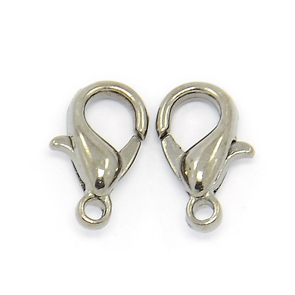 PandaHall Black Tone Zinc Alloy Lobster Claw Clasps, Parrot Trigger Clasps, Cadmium Free & Nickel Free & Lead Free, 10x6mm, Hole: 1mm Alloy...
PandaHall Black Tone Zinc Alloy Lobster Claw Clasps, Parrot Trigger Clasps, Cadmium Free & Nickel Free & Lead Free, 10x6mm, Hole: 1mm Alloy...