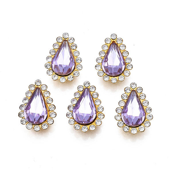 PandaHall Sew on Rhinestone, Transparent Glass Rhinestone, with Iron Prong Settings, Faceted, Teardrop, Alexandrite, 18x13x7mm, Hole: 1.5mm..., Purple
PandaHall Sew on Rhinestone, Transparent Glass Rhinestone, with Iron Prong Settings, Faceted, Teardrop, Alexandrite, 18x13x7mm, Hole: 1.5mm..., Purple