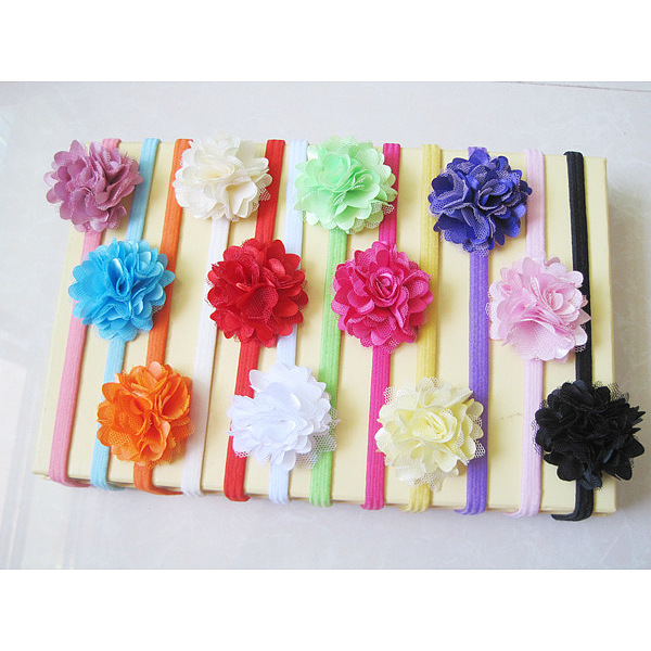 PandaHall Elastic Baby Headbands, Cloth Flower Hair Accessories for Girls, Mixed Color, 130mm Cloth Multicolor
PandaHall Elastic Baby Headbands, Cloth Flower Hair Accessories for Girls, Mixed Color, 130mm Cloth Multicolor