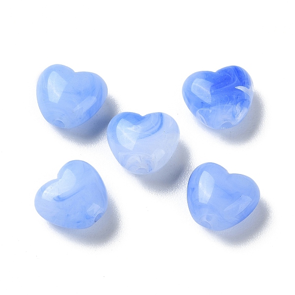 PandaHall Opaque Acrylic Beads, Heart, Cornflower Blue, 9x10x5.5mm, Hole: 1.5mm Acrylic Heart
PandaHall Opaque Acrylic Beads, Heart, Cornflower Blue, 9x10x5.5mm, Hole: 1.5mm Acrylic Heart