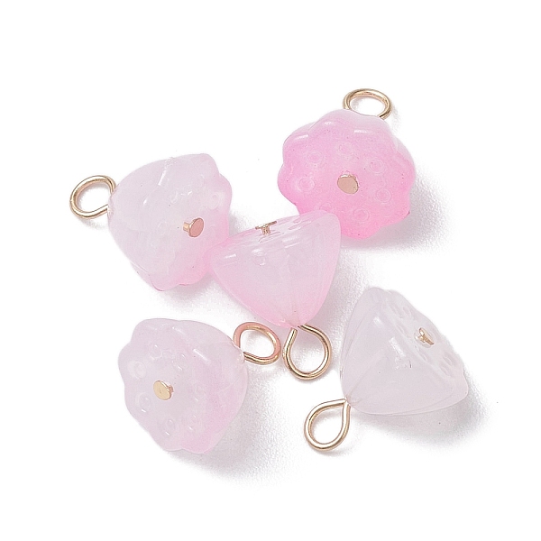 PandaHall Acrylic Lotus Pendants, with 304 Stainless Steel Loops, Pearl Pink, 12x10.5x8mm, Hole: 2.5mm Acrylic Flower
PandaHall Acrylic Lotus Pendants, with 304 Stainless Steel Loops, Pearl Pink, 12x10.5x8mm, Hole: 2.5mm Acrylic Flower