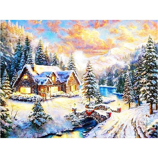 PandaHall House DIY Diamond Painting Kit, Including Resin Rhinestones Bag, Diamond Sticky Pen, Tray Plate and Glue Clay, Colorful, 500x400mm...
PandaHall House DIY Diamond Painting Kit, Including Resin Rhinestones Bag, Diamond Sticky Pen, Tray Plate and Glue Clay, Colorful, 500x400mm...