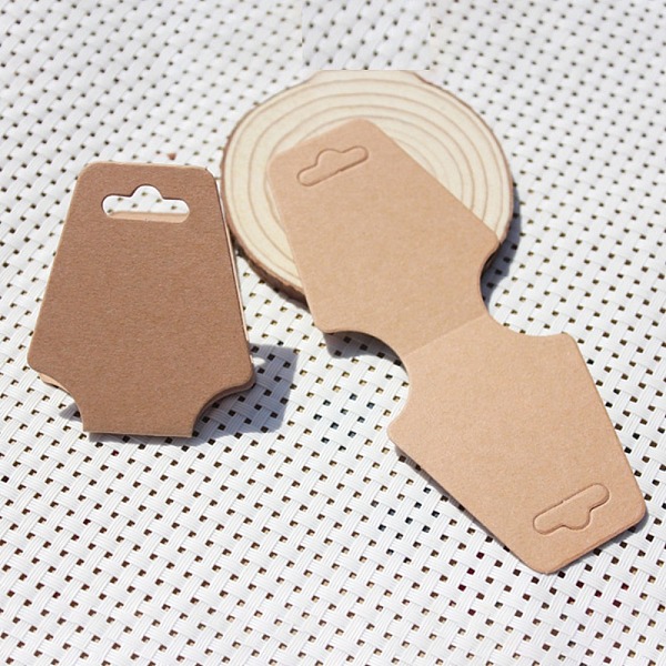PandaHall Blank Cardboard Necklace Display Cards, BurlyWood, 12x4.9x0.03cm, Hole: 19x7mm Paper Trapezoid Orange
PandaHall Blank Cardboard Necklace Display Cards, BurlyWood, 12x4.9x0.03cm, Hole: 19x7mm Paper Trapezoid Orange