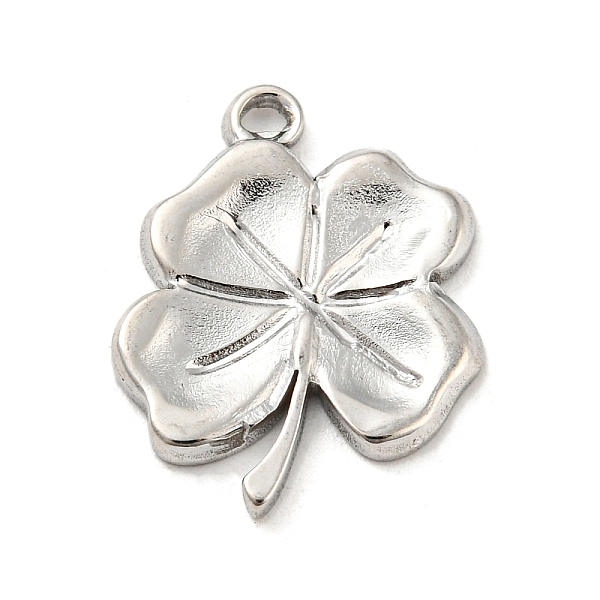 PandaHall 304 Stainless Steel Pendants, Clover Charm, Stainless Steel Color, 18.5x14.5x2mm, Hole: 2mm 304 Stainless Steel Clover
PandaHall 304 Stainless Steel Pendants, Clover Charm, Stainless Steel Color, 18.5x14.5x2mm, Hole: 2mm 304 Stainless Steel Clover