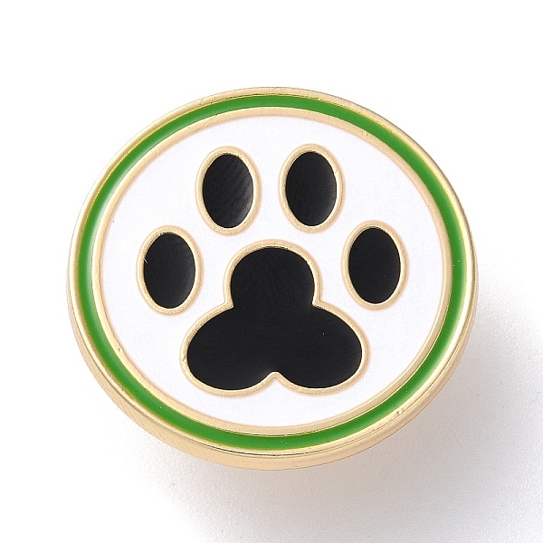 PandaHall Cartoon Panda Enamel Pins, Light Gold Tone Alloy Badge for Backpack Clothes, Paw Print, 25mm Alloy+Enamel Paw Print
PandaHall Cartoon Panda Enamel Pins, Light Gold Tone Alloy Badge for Backpack Clothes, Paw Print, 25mm Alloy+Enamel Paw Print
