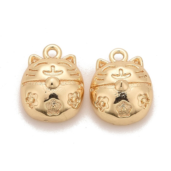PandaHall Rack Plating Brass Pendants, Long-Lasting Plated, Lead Free & Cadmium Free, Cat, Light Gold, 11x8.5x5mm, Hole: 1mm Brass Cat...
PandaHall Rack Plating Brass Pendants, Long-Lasting Plated, Lead Free & Cadmium Free, Cat, Light Gold, 11x8.5x5mm, Hole: 1mm Brass Cat...