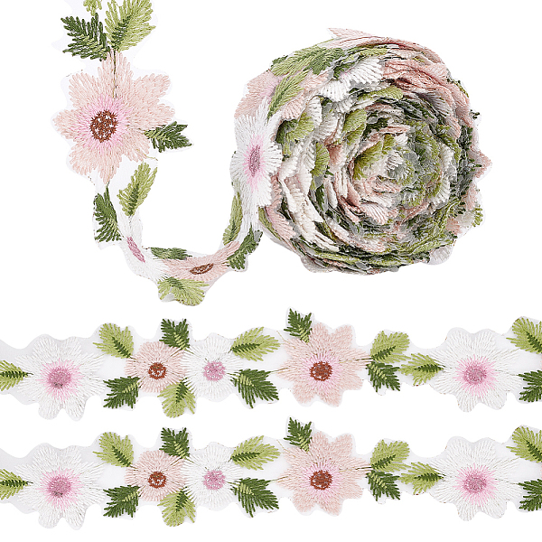 PandaHall FINGERINSPIRE 5 Yards Colorful Flower Lace Trim Ribbon Sew/Iron on Flower Leaf Lace Trim 3.3" Lace Flowers Applique Sun Flower...
PandaHall FINGERINSPIRE 5 Yards Colorful Flower Lace Trim Ribbon Sew/Iron on Flower Leaf Lace Trim 3.3" Lace Flowers Applique Sun Flower...