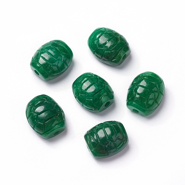 PandaHall Natural Myanmar Jade/Burmese Jade Beads, Dyed, Turtle Shell Shape, 12.5~13x11x7mm, Hole: 1.6mm Myanmar Jade Tortoise Green
PandaHall Natural Myanmar Jade/Burmese Jade Beads, Dyed, Turtle Shell Shape, 12.5~13x11x7mm, Hole: 1.6mm Myanmar Jade Tortoise Green