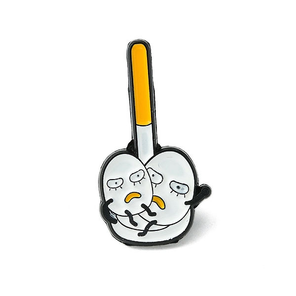 PandaHall Zinc Alloy Brooches, Enamel Pins, Black, Egg, WhiteSmoke, 28x15.5x1.5mm Alloy Egg White
PandaHall Zinc Alloy Brooches, Enamel Pins, Black, Egg, WhiteSmoke, 28x15.5x1.5mm Alloy Egg White