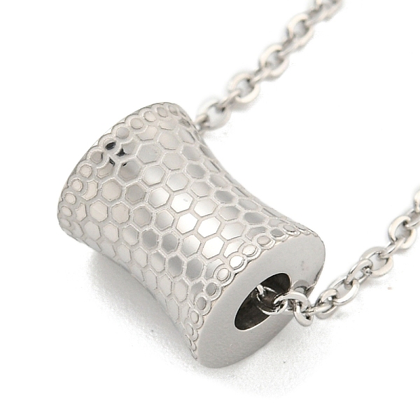 PandaHall Ion Plating(IP) 304 Stainless Steel Pendants Necklace for Women, Column, Stainless Steel Color, 16.22 inch(41.2cm) 304 Stainless...
PandaHall Ion Plating(IP) 304 Stainless Steel Pendants Necklace for Women, Column, Stainless Steel Color, 16.22 inch(41.2cm) 304 Stainless...