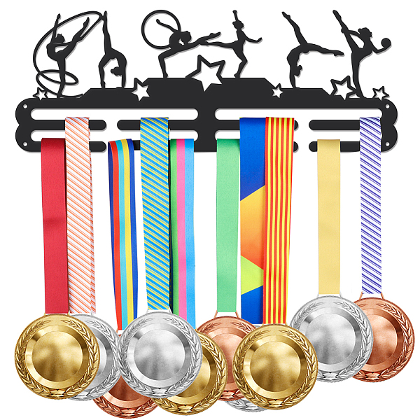 PandaHall Sports Theme Iron Medal Hanger Holder Display Wall Rack, with Screws, Gymnastics Pattern, 150x400mm Iron Sports
PandaHall Sports Theme Iron Medal Hanger Holder Display Wall Rack, with Screws, Gymnastics Pattern, 150x400mm Iron Sports