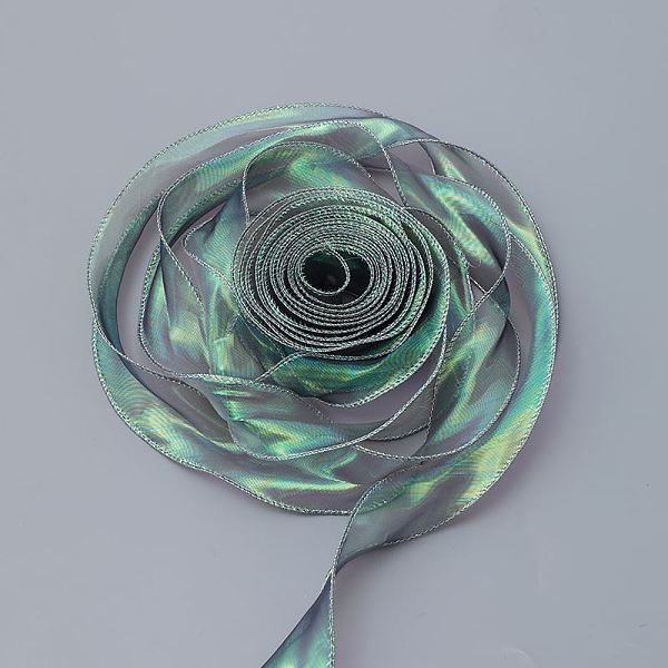 PandaHall Fishtail Yarn Ribbon Flower Wrapping Paper, Snow Yarn Ribbon Wave Band Bouquet Paper, DIY Crafts, Dark Green, 40mm, about 9m/roll...
PandaHall Fishtail Yarn Ribbon Flower Wrapping Paper, Snow Yarn Ribbon Wave Band Bouquet Paper, DIY Crafts, Dark Green, 40mm, about 9m/roll...